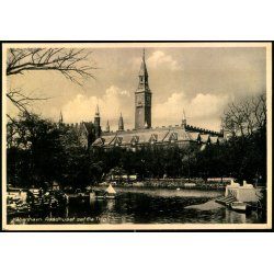 Kbenhavn - Raadhuset set fra Tivoli  - Illums u/n