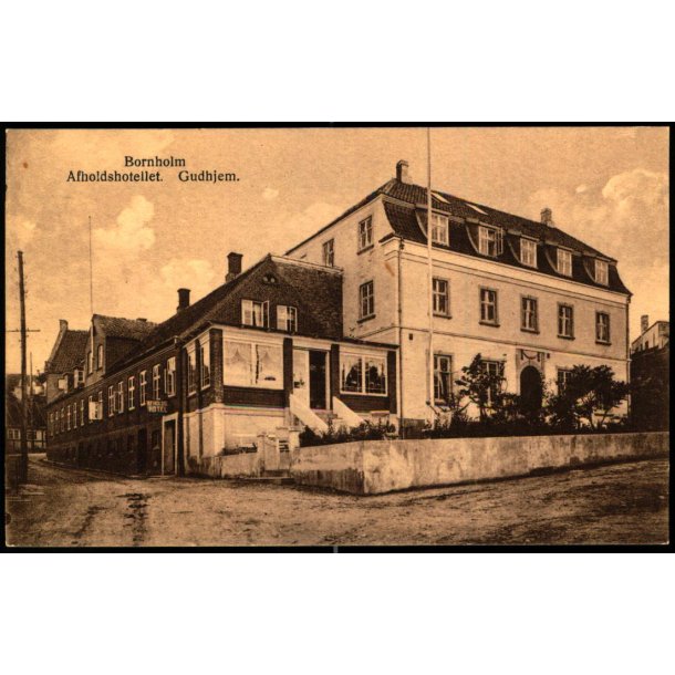 Bornholm - Afholdshotellet - Gudhjem - Frits Srensens Bogh. 692 - Ubrugt