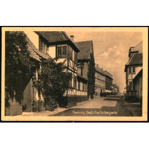 Faaborg - Parti fra Holkegade - Ole Bagers Bogh. 66355 - Ubrugt