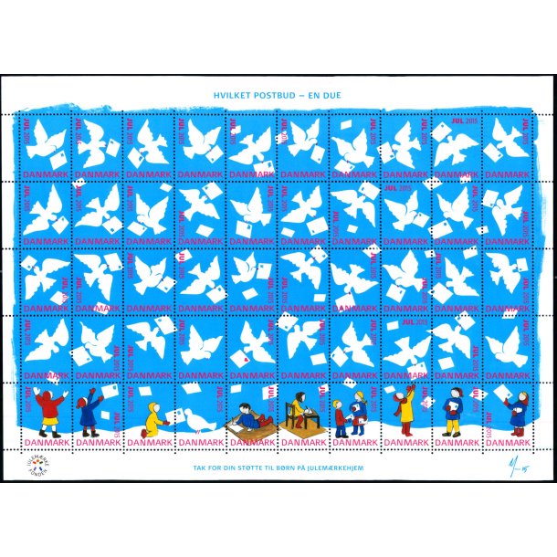 Danmark julemrkeark 2015 - POSTFRISK