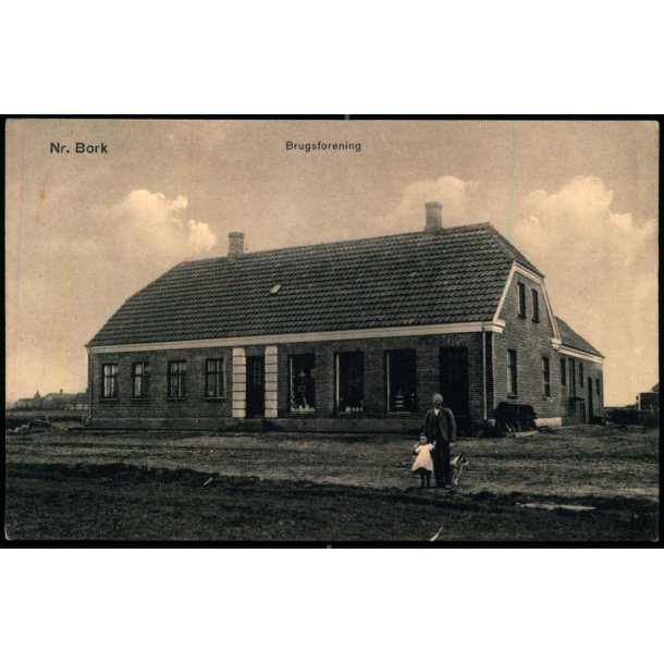 Nr. Bork - Brugsforeningen - J.J.N. 7973 - Ubrugt 