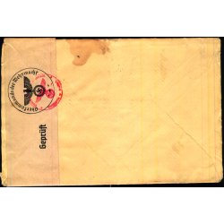 Luftpost - Censurbrev fra U.S.A.  til  Nyborg - 29 - 7 - 1940