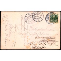  Hilsen fra �r�sk�bing -( Vil d� kjoba Torsk din Torska ? ) Fotokort 1909 - Brugt