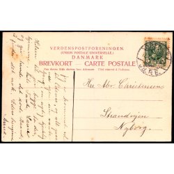 Odense - Frk. J�rgensens Skole, set fra Kongens Have - C. St. 282 - Brugt