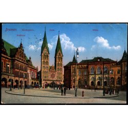 Feldpost - Bremen 31 - 12 -15 - Grammby - Nordschleswig  - Billedside : Bremen