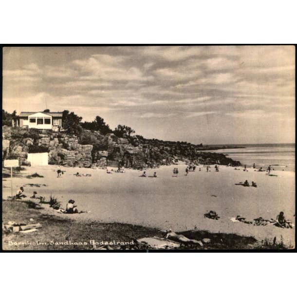 Bornholm - Sandkaas Badestrand - Colbergs Bogh. 2641 - Brugt
