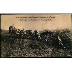 Die deutsche Verteigigungs Offensive im Westen - u/n - Brugt