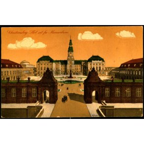 Christiansborg Slot set fra Marmorbroen - Alex Vincent 293/21