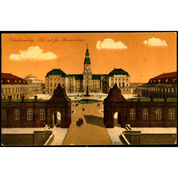 Christiansborg Slot set fra Marmorbroen - Alex Vincent 293/21