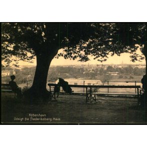 Kbenhavn - Udsigt fra Frederiksberg Have - u/n - Brugt