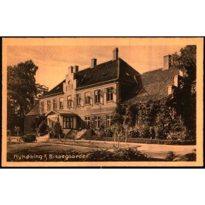 Nyk�bing F. - Bispegaarden  - V. Kristoffersens Bogh. u/n - Ubrugt