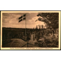 Hadsten Husholdningsskole - Udsigt over Haven og Lilaadalen -  Chr. Petersens Kunstforlag 9 - Ubrugt