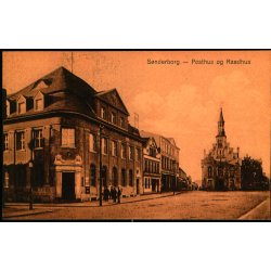 S�nderborg - Posthus og Raadhus - H. 71 - Ubrugt