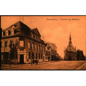 S�nderborg - Posthus og Raadhus - H. 71 - Ubrugt