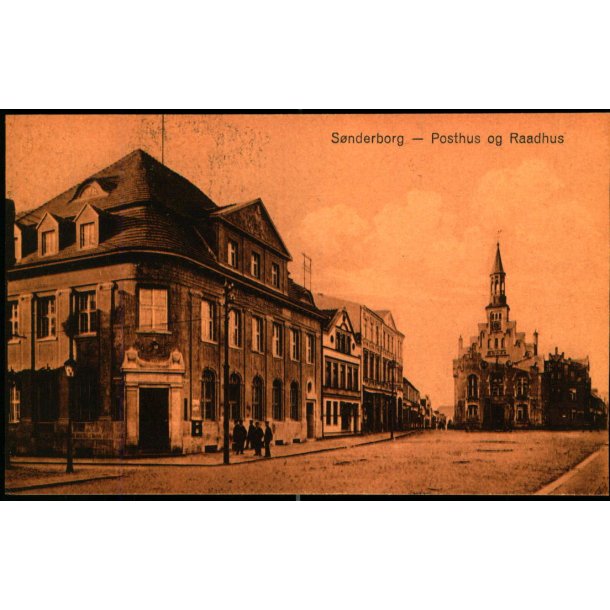 S�nderborg - Posthus og Raadhus - H. 71 - Ubrugt