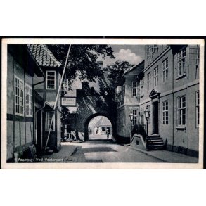 Faaborg - Ved Vesterport - Ole Bagers Bogh.  67020 - Ubrugt