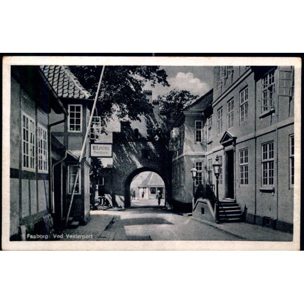 Faaborg - Ved Vesterport - Ole Bagers Bogh.  67020 - Ubrugt