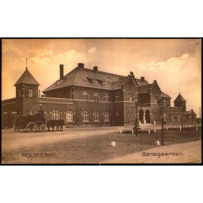 Holstebro - Banegaarden - Joh. P. Wille 8209 - Ubrugt