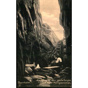 Bornholm - Nedgang til den sorte Gryde - Ad. Mller 317 - Ubrugt