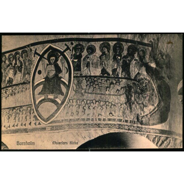 Bornholm - sterlars Kirke - H.P.J.A. 2855 - Ubrugt - Limrest !