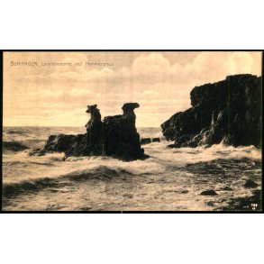 Bornholm - Lvehovederne ved Hammerershus - Frits Srensen 111 - Ubrugt