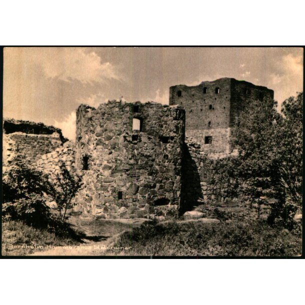 Bornholm - Hammershus Slotsruiner - K.H. Olsen 109 - Ubrugt