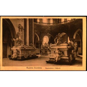 Roskilde Domkirke - Begravelserne i H�jkoret - Bruuns 33423 - Ubrugt