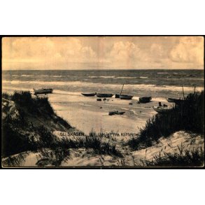 Gl. Skagen - Udsigt fra Klitterne - Skagen Kortforlag 5265 - Ubrugt