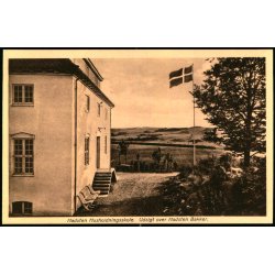 Hadsten Husholdningsskole - Udsigt over Hadsten Bakker -  Chr. Petersens Kunstforlag 7 - Ubrugt