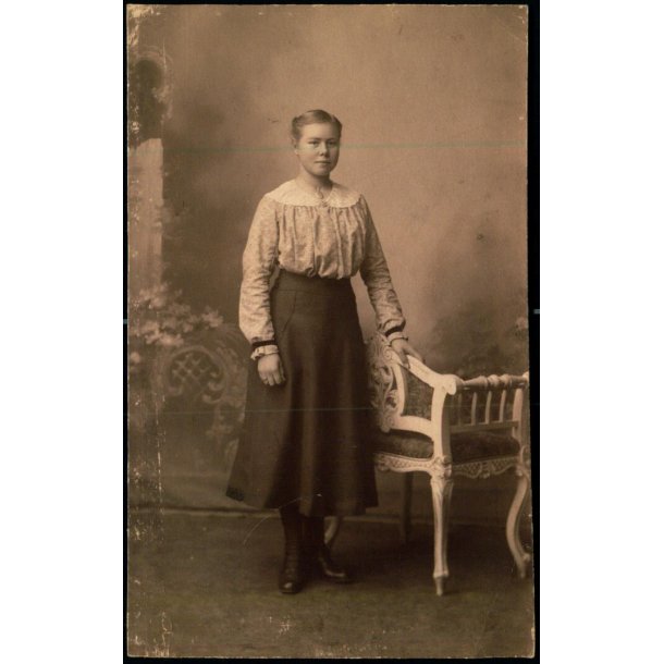 Fotokort Ukendt - Dame - Ubrugt