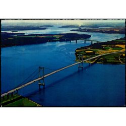 Luftfoto af den gamle og nye Lillebltsbro - Stender 149 506 028 - Brugt