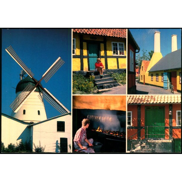 Bornholm - Gudhjem - W. Dam 6145 - Ubrugt