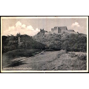 Bornholm - Hammershus Ruiner - Rnne Jernbanekiosk 160 - Brugt