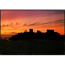 Bornholm - Solnedgang ved Hammershus Ruiner - Colbergs Bogh. 8219 - Brugt