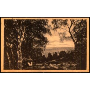 Udsigt fra Bangs H�j - Tisvilde Hegn - K. Poulsen Bogh. u/n - Brugt