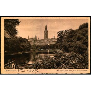 Kbenhavn - Raadhuset set fra Tivolisen - u/n - Brugt