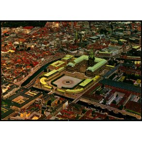 K�benhavn fra Luften med Christiansborg Slot - Stender 49 101/113 - Brugt