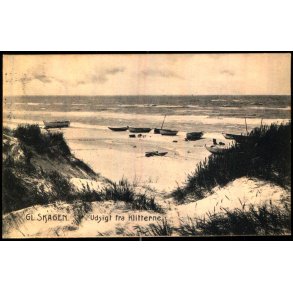 Gl. Skagen - Udsigt fra Klitterne - Stender 5265 - Brugt