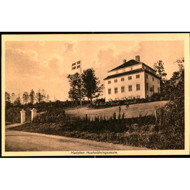 Hadsten Husholdningsskole - Chr. Petersens Kunstforlag 8 - Ubrugt