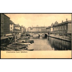 Frederiksholms Kanal - K�benhavn - Oscar B. Kullas 4930
