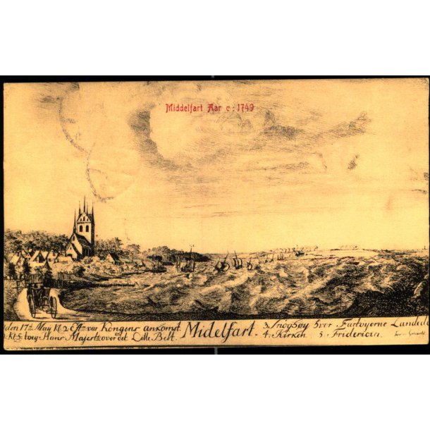Middelfart Aar c. : 1749 - D.B. i gl. Dage 41 - Brugt
