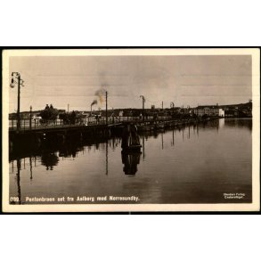 Pontonbroen set fra Aalborg mod Nrresundby - Stender 039 - Brugt