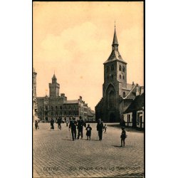 Odense - Sct. Knuds-Kirke og Raadhuset - Stender 7191 - Ubrugt