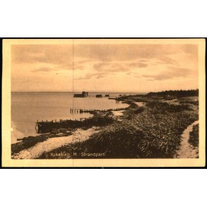 Nyk�bing M.  - Strandparti - Stender N.M. 46 - Ubrugt
