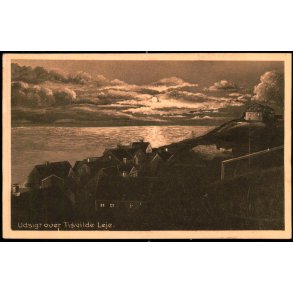 Udsigt over Tisvilde Leje - Albert Jensens Bogh. 8006 - Ubrugt