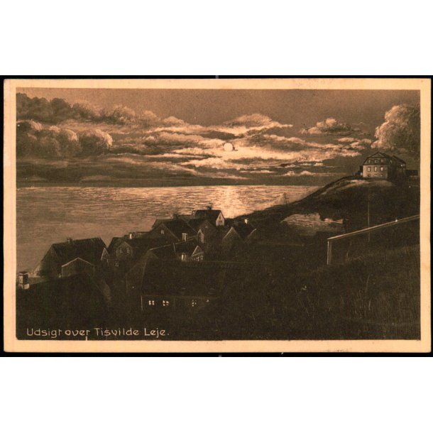 Udsigt over Tisvilde Leje - Albert Jensens Bogh. 8006 - Ubrugt