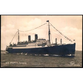 M/S GRIPSHOLM - Göteborg  - Fotokort - Kunstforlaget u/n - Ubrugt