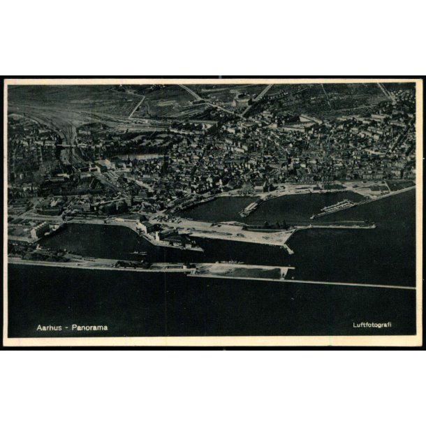Aarhus - Panorama - Luftfoto Arvid Hansen 49 - Brugt
