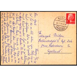 Bornholm - Udsigt over Svaneke - Rudolf Olsen 697 - Brugt