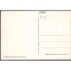 Bornholm - Solnedgang ved Hammershus Ruiner - Gornitzka 182 - Ubrugt